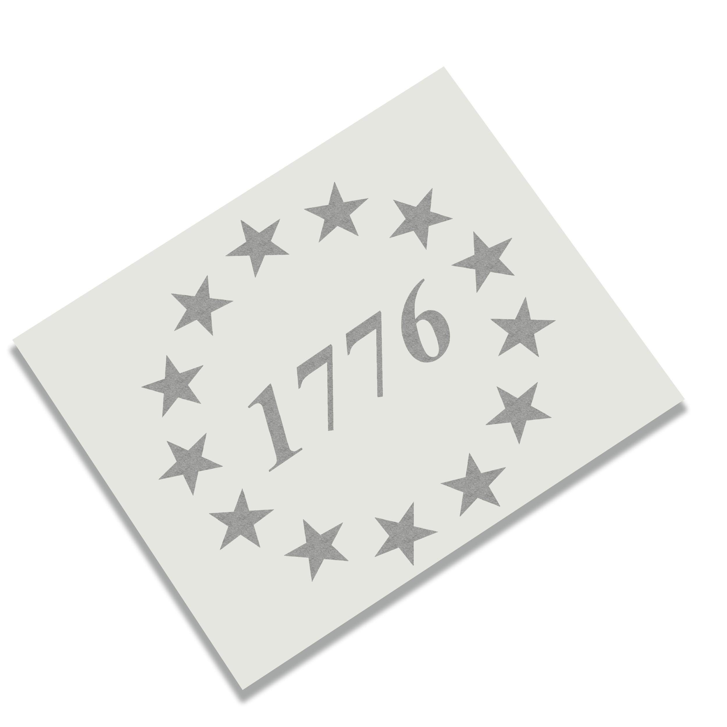 1776 Betsy Ross 13-Star Flag Vinyl Decal | CDD Graffix | JDS