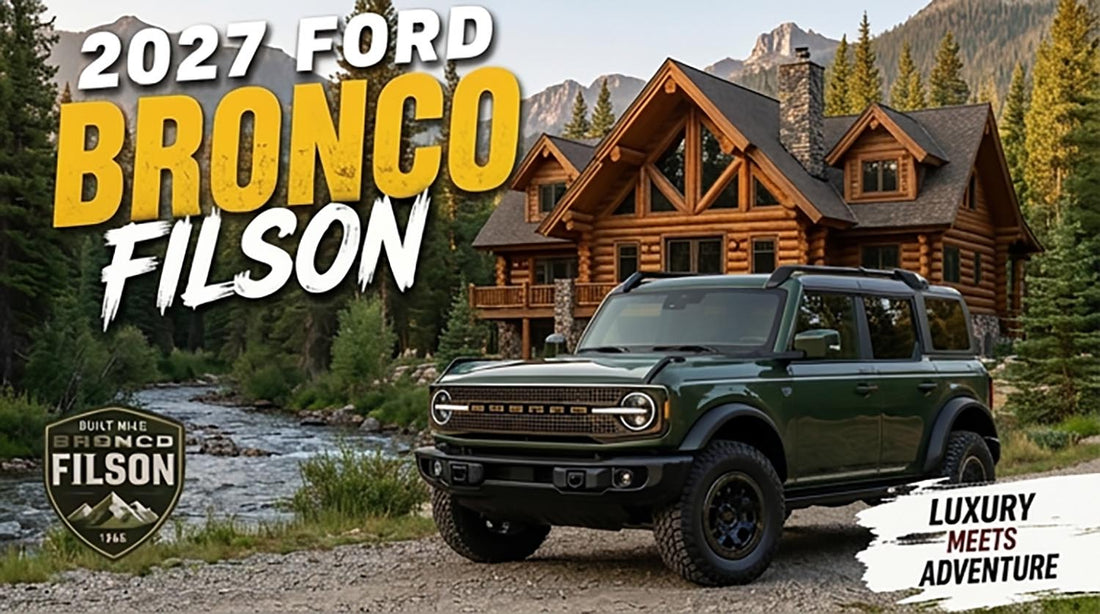 The 2027 Ford Bronco Filson Trades the Raptor's Roar for a Quieter Trail