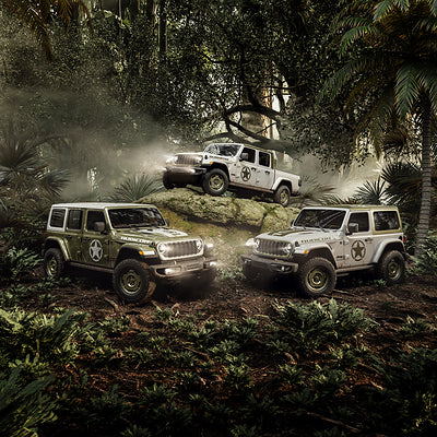 2027 Jeep Wrangler and Gladiator Sarge special edition. Photo: Jeep.