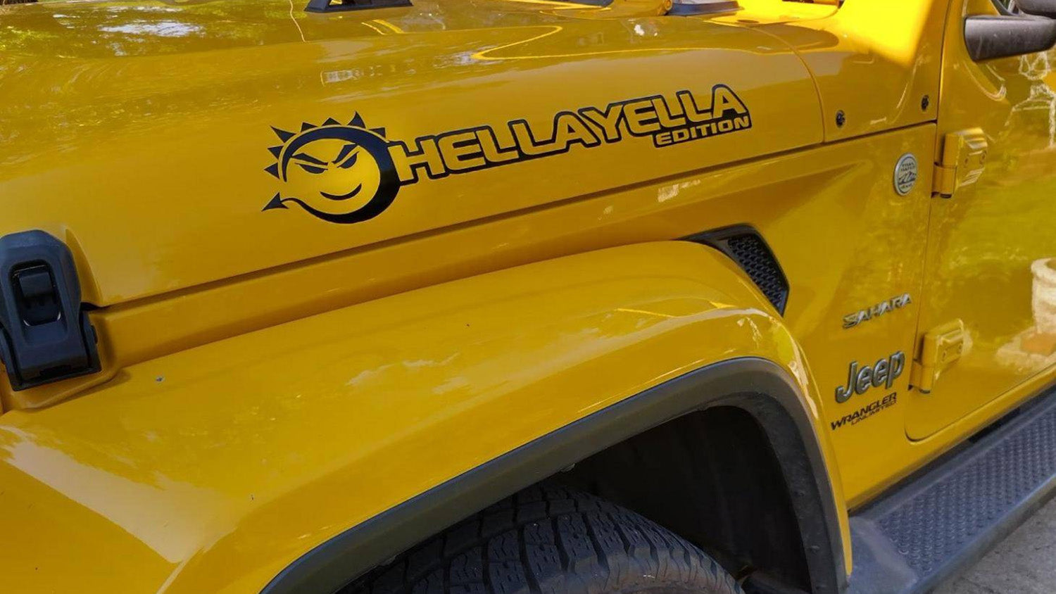 What Color Is Jeep Yellow? Hella Yella, High Velocity, Nacho and the Right Decals to Match