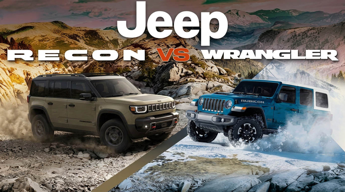 Jeep Recon vs. Jeep Wrangler: What's the Difference (and How to Personalize Either One)