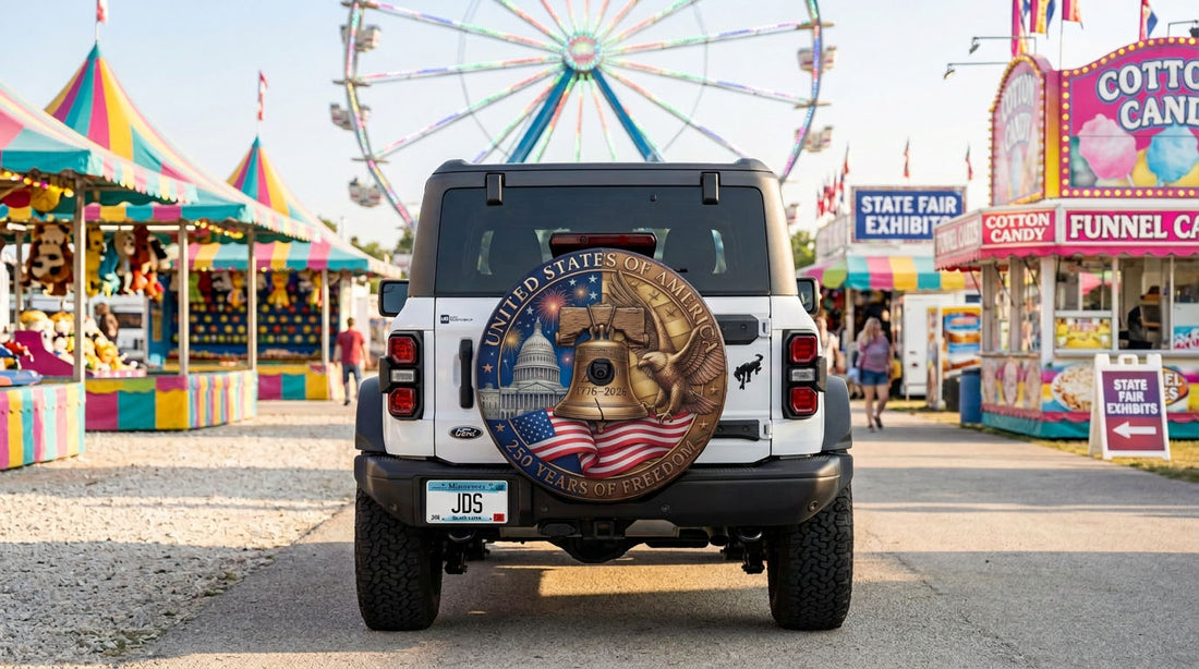 American Flag Tire Covers: Get the Patriotic America250 Look for Under $70