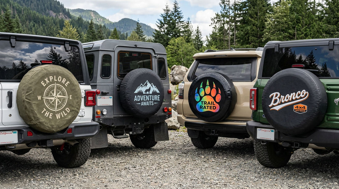 Polyester Nylon, Vinyl, and Canvas Tire Covers for Your Jeep: A Complete Guide