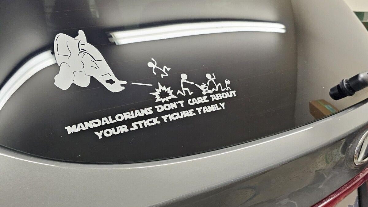 Tired of Boring Stick Figure Families? 26 Hilarious Parody Decals for Your Jeep Window