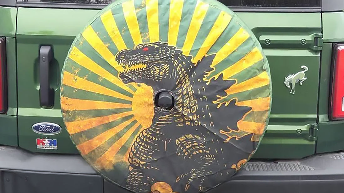 Top 10 most-reviewed spare tire cover designs for Jeep Wrangler and Gladiator