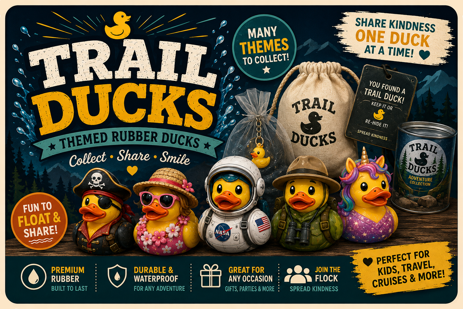 Jeep Ducking rubber ducks