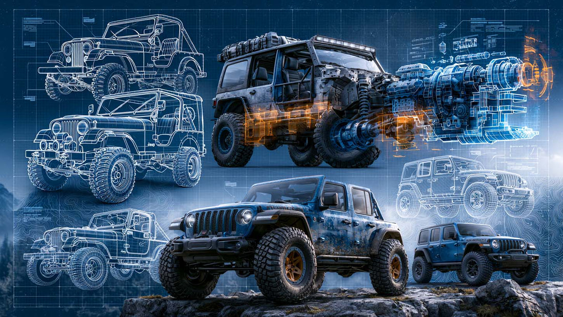 Jeep Wrangler Generations: Every Model Year From the CJ to the JL