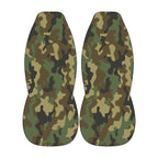 two identical camouflage-patterned objects, which appear to be military-style coverings or protective gear.