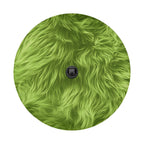Lime Green Christmas Fuzzy Spare Tire Cover