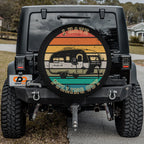 I Hate Pulling Out humorous camper RV spare tire cover with funny camping graphic and text