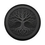 Black Shadowed Tree of Life Spare Tire Cover