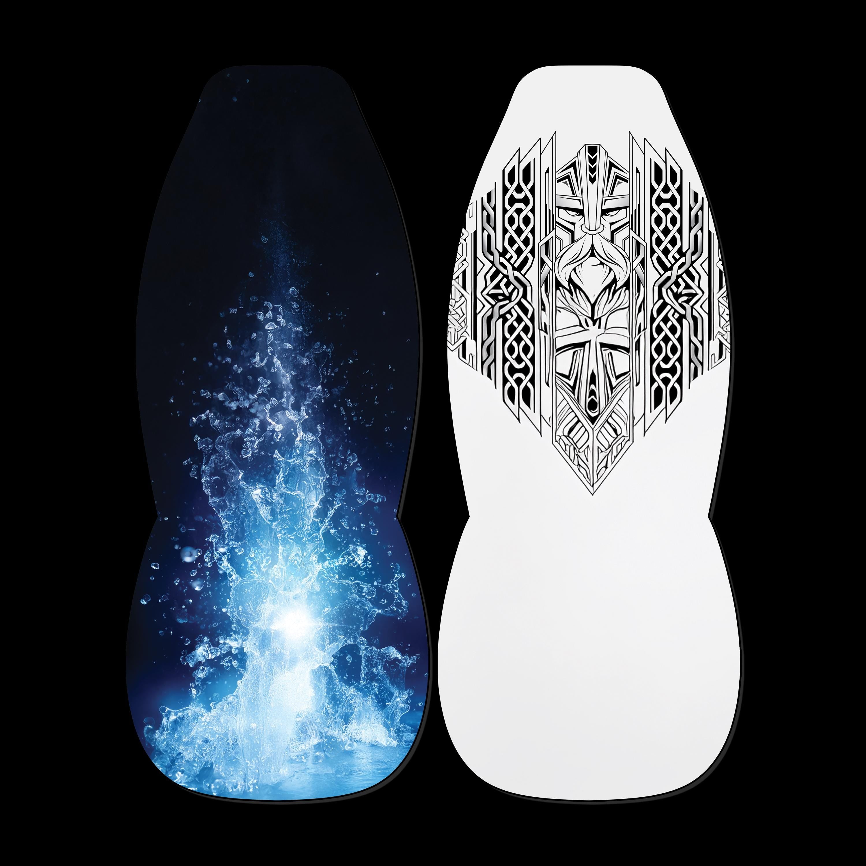 Custom Car Seat Covers, Personalized Set of Two, Universal Fit for Cars, SUVs and Trucks