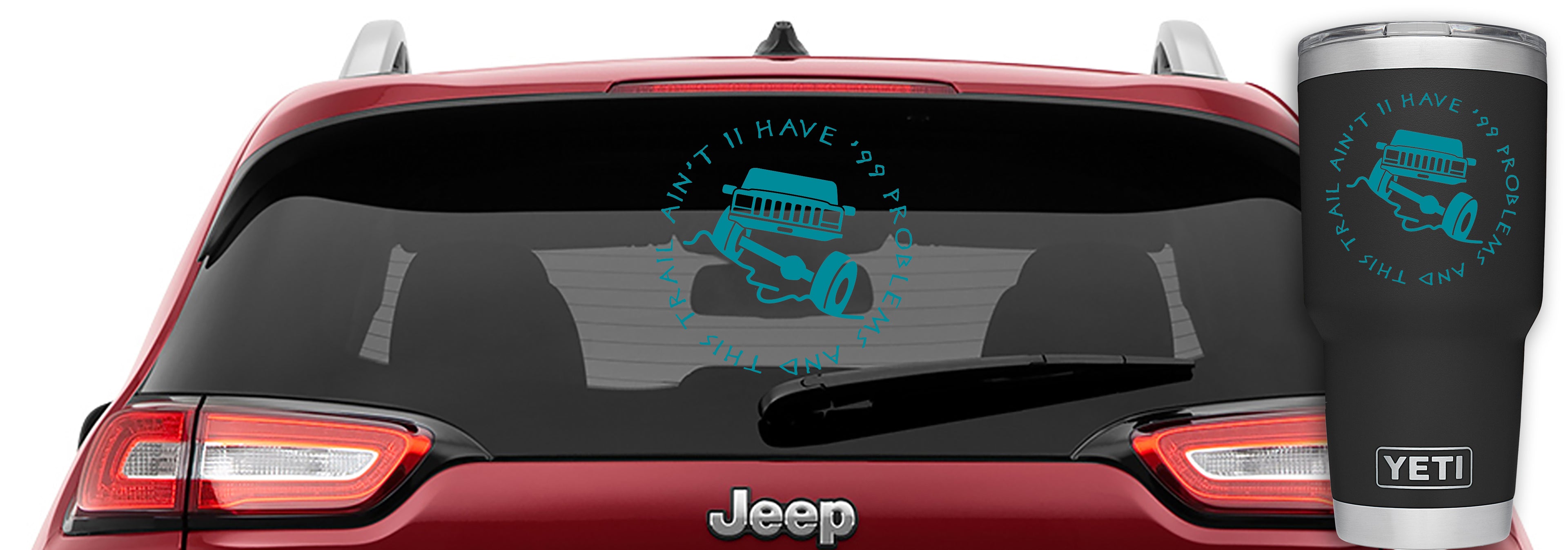 I Have 99 Problems But This Trail Ain't One Decal