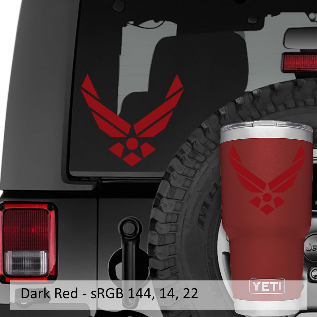 United States Airforce Insignia Vinyl Decal