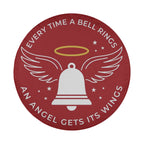 Angel Gets Its Wings Christmas spare tire cover with no camera hole