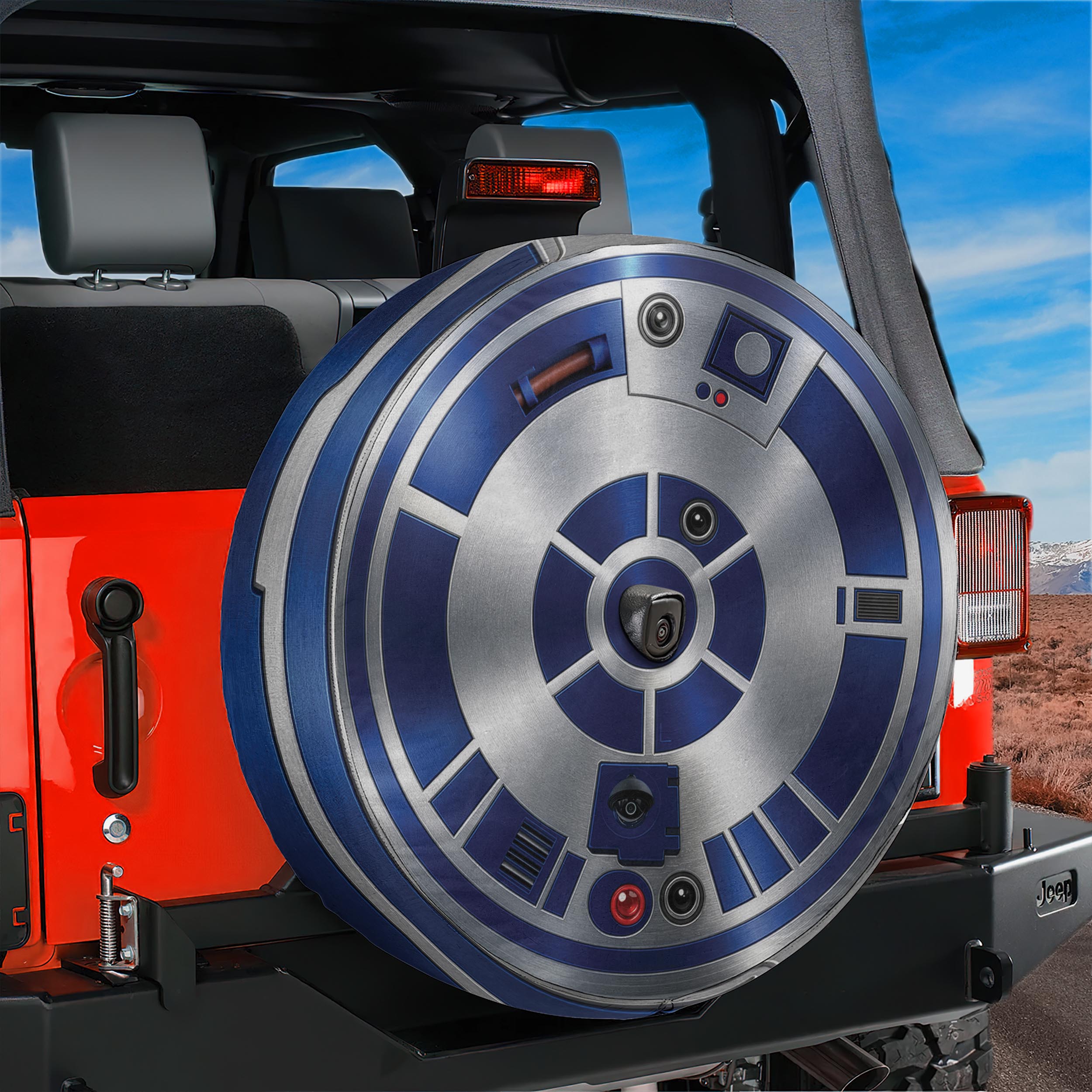 AstroMech Navigator Droid Spare Tire Cover