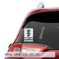 Baby Princess Leia On Board Decal