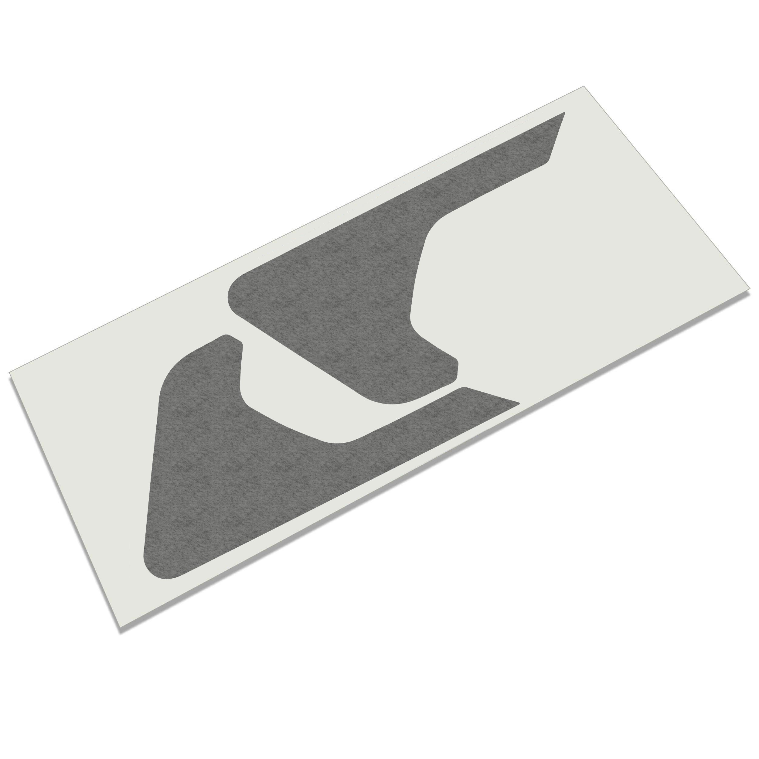Wrangler with JL lettering fender vent vinyl decal in black for Jeep Wrangler JL Gladiator JT