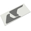 Blackout 2pc Fender Vent Vinyl Transfer Decals for 18+ Wrangler JL JLU Gladiator JT