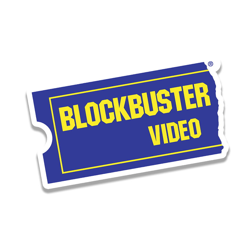 Blockbuster Video Vinyl Sticker