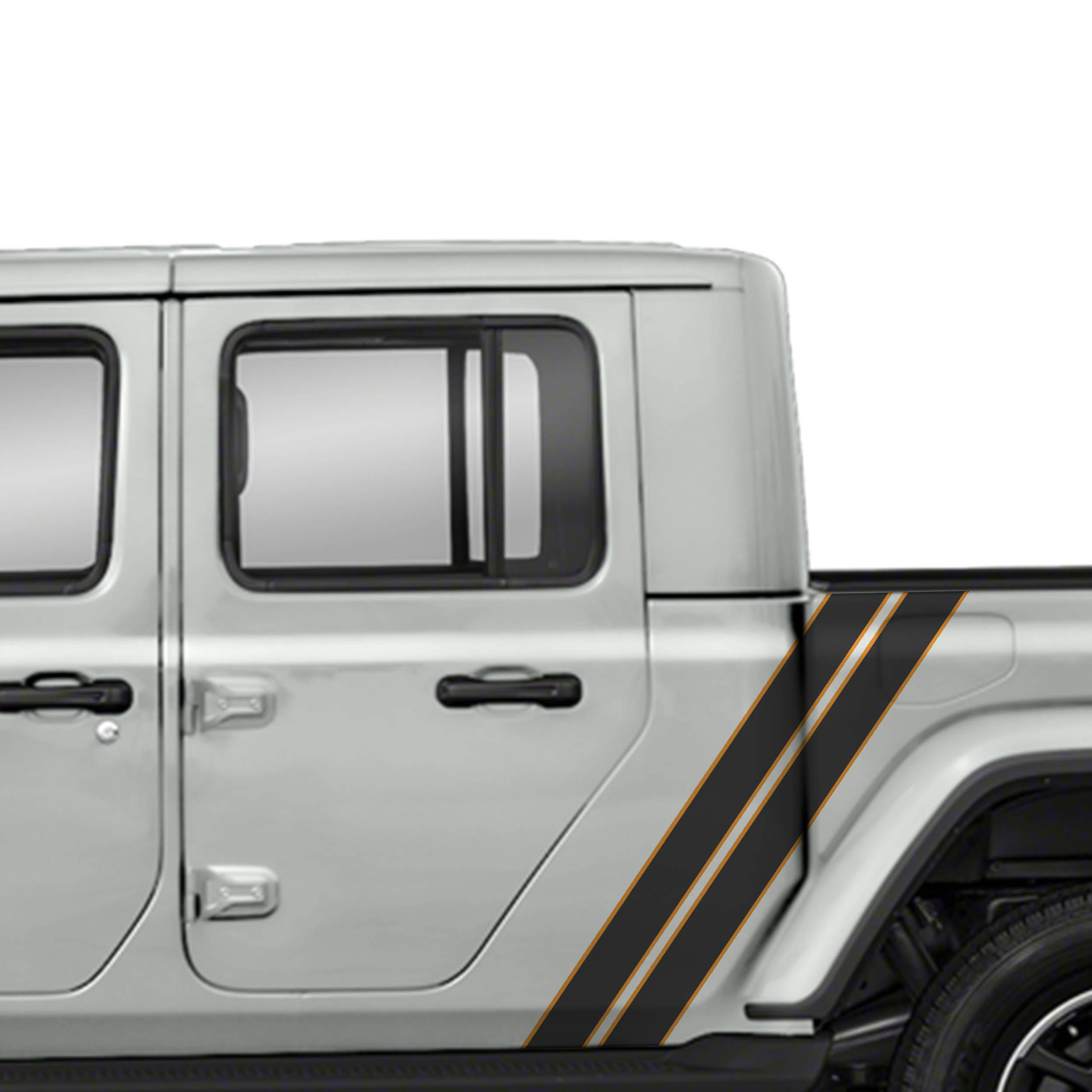 2 Layered Stripe Kit Vinyl Decals