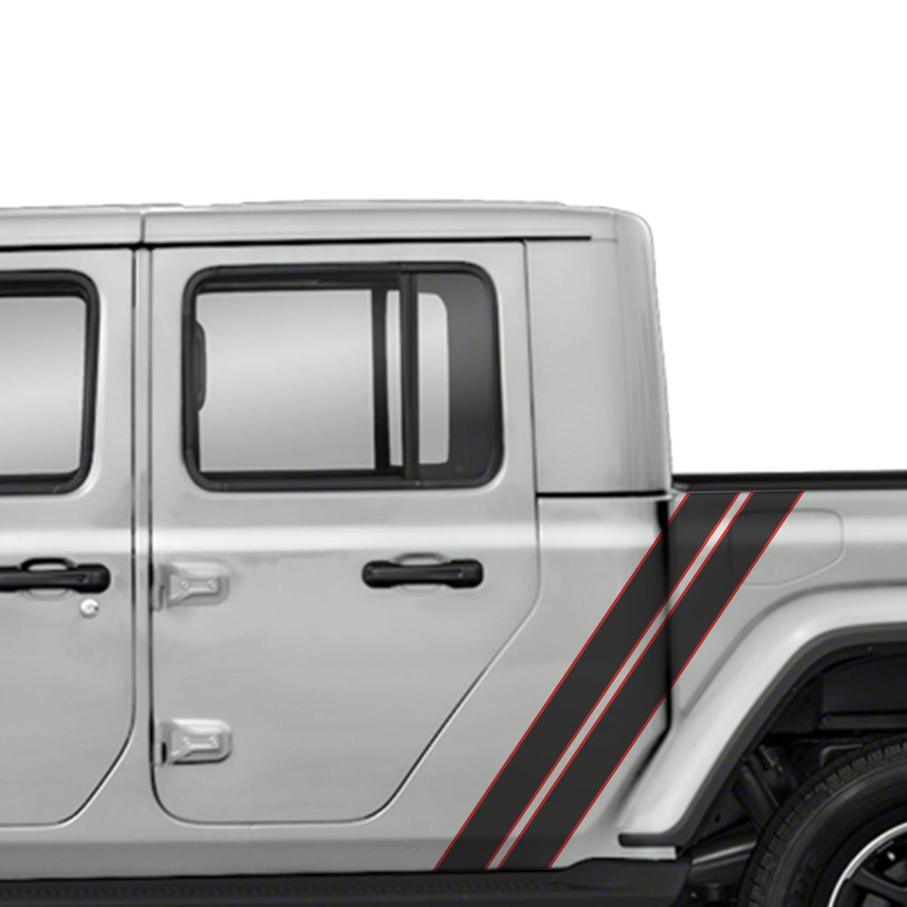 2 Layered Stripe Kit Vinyl Decals