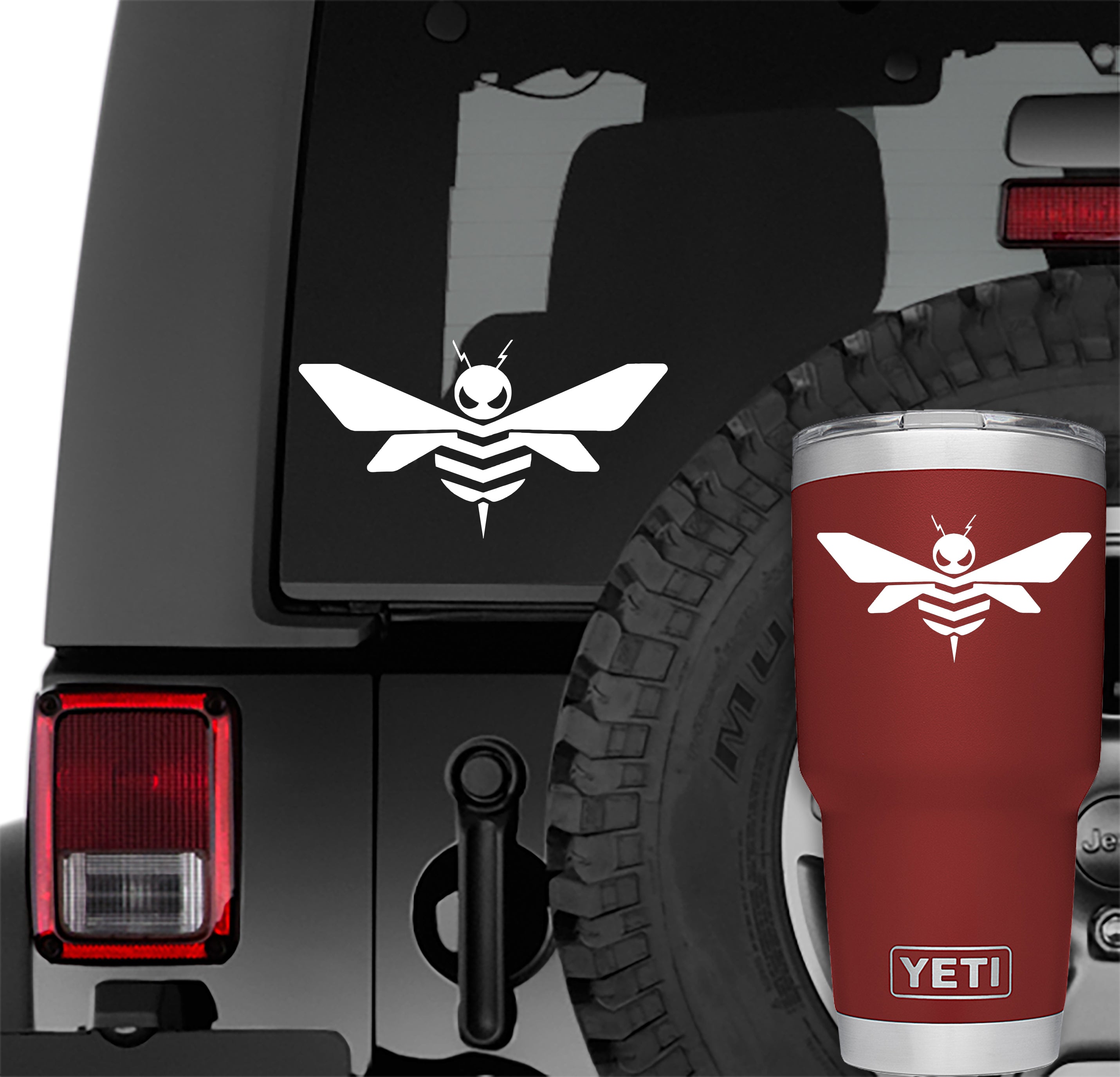 Bumblebee Transformers Logo Vinyl Transfer Decal
