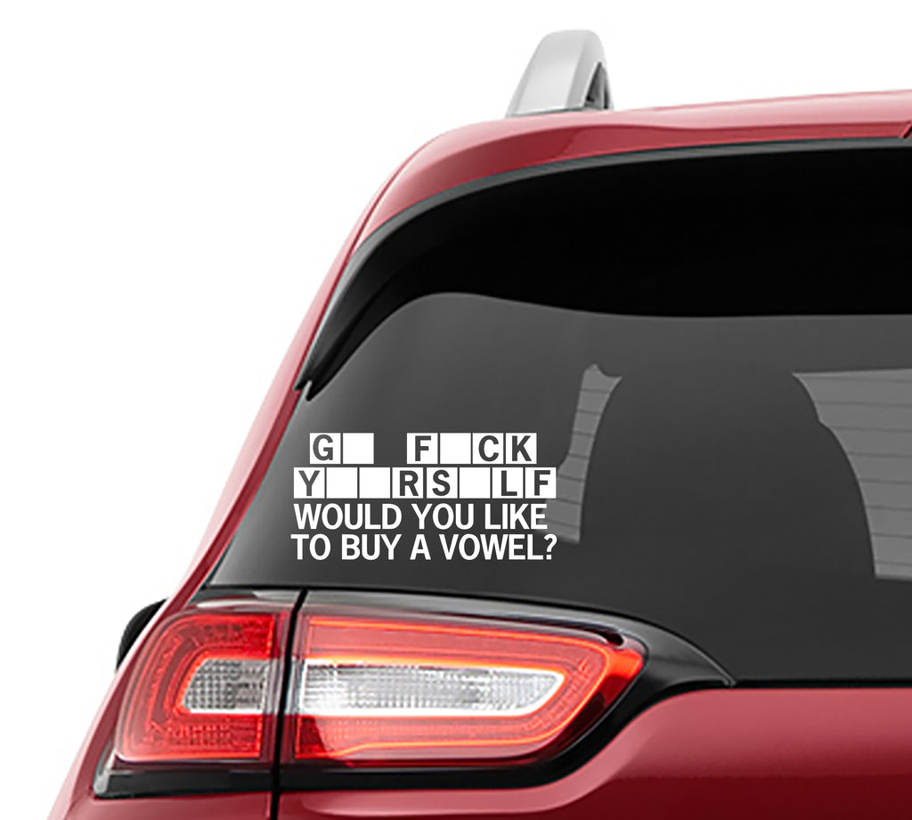 Buy a Vowel Decal