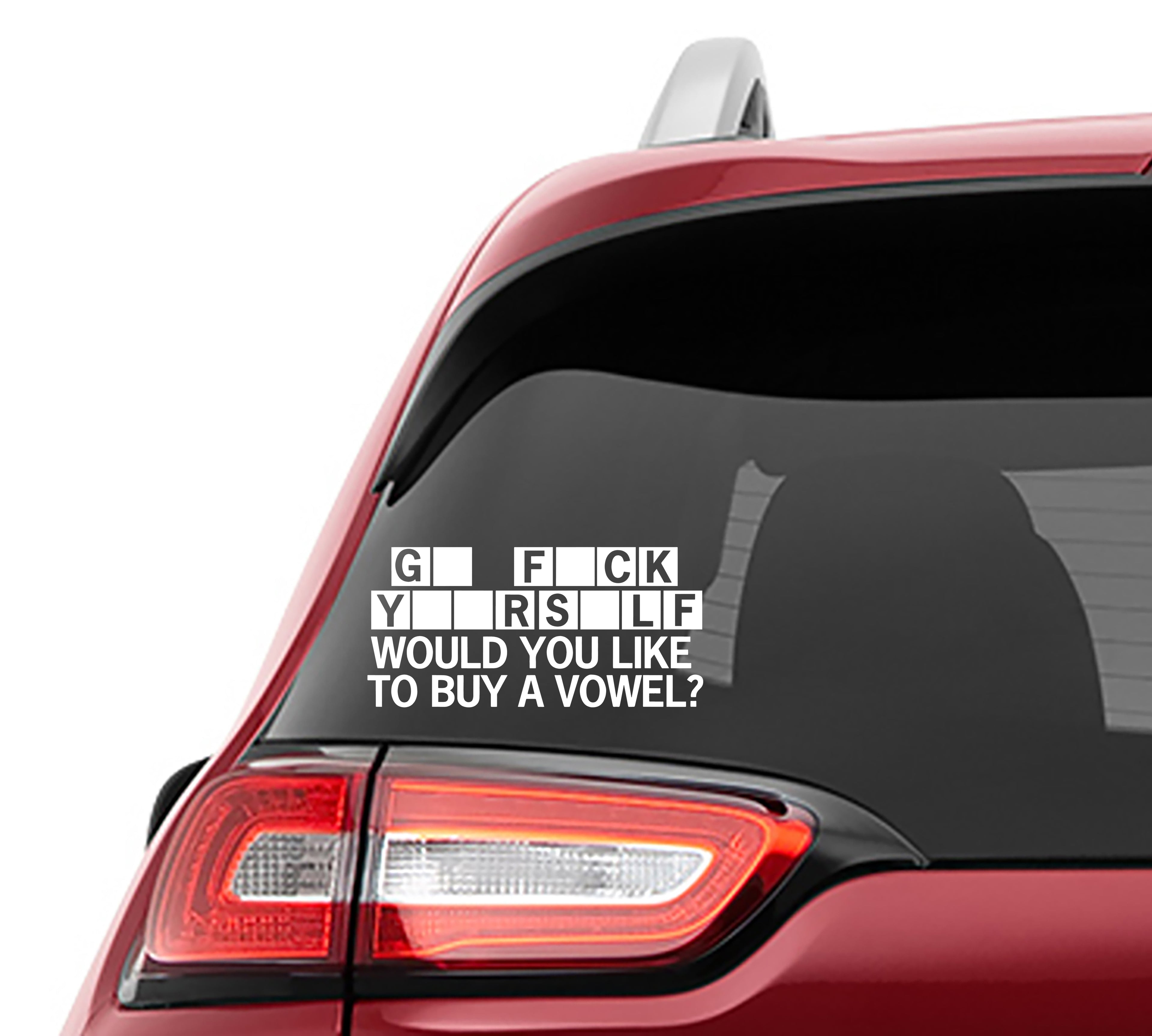 Buy a Vowel Decal