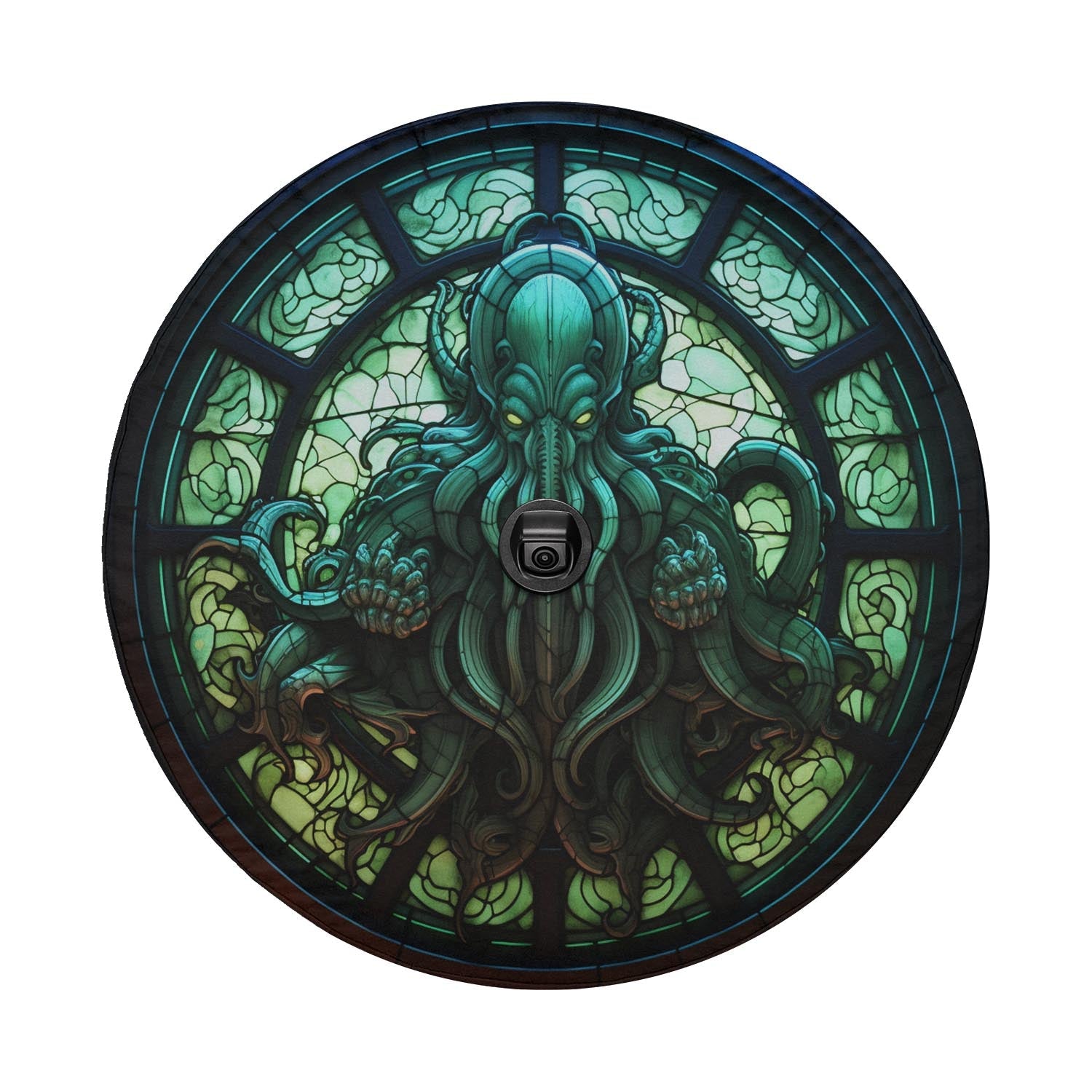 Cthulhu Rising Spare Tire Cover | Jeep Decal Store
