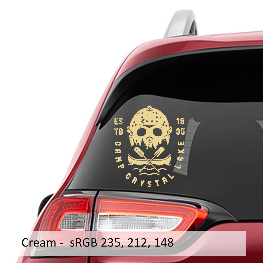 Friday the 13th Camp Crystal Lake Vinyl Decal