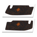 Topographic Map Compass Sun Visor Overlay for Jeep JT Gladiator and Jeep Wrangler JL/JLU 2018+