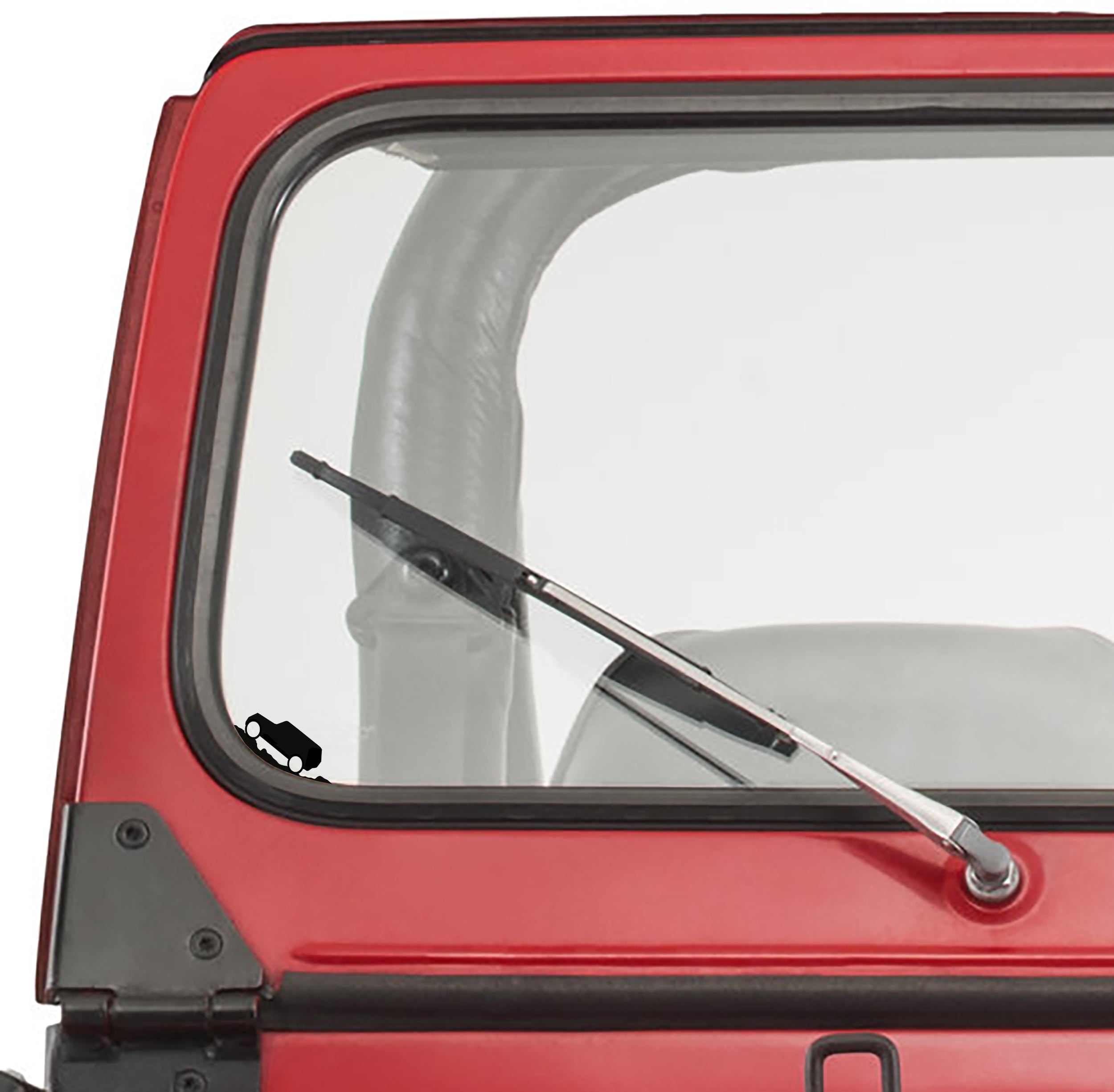 Windshield Easter Egg Corner Rock Climber Waterproof Vinyl Decal For Wranglers