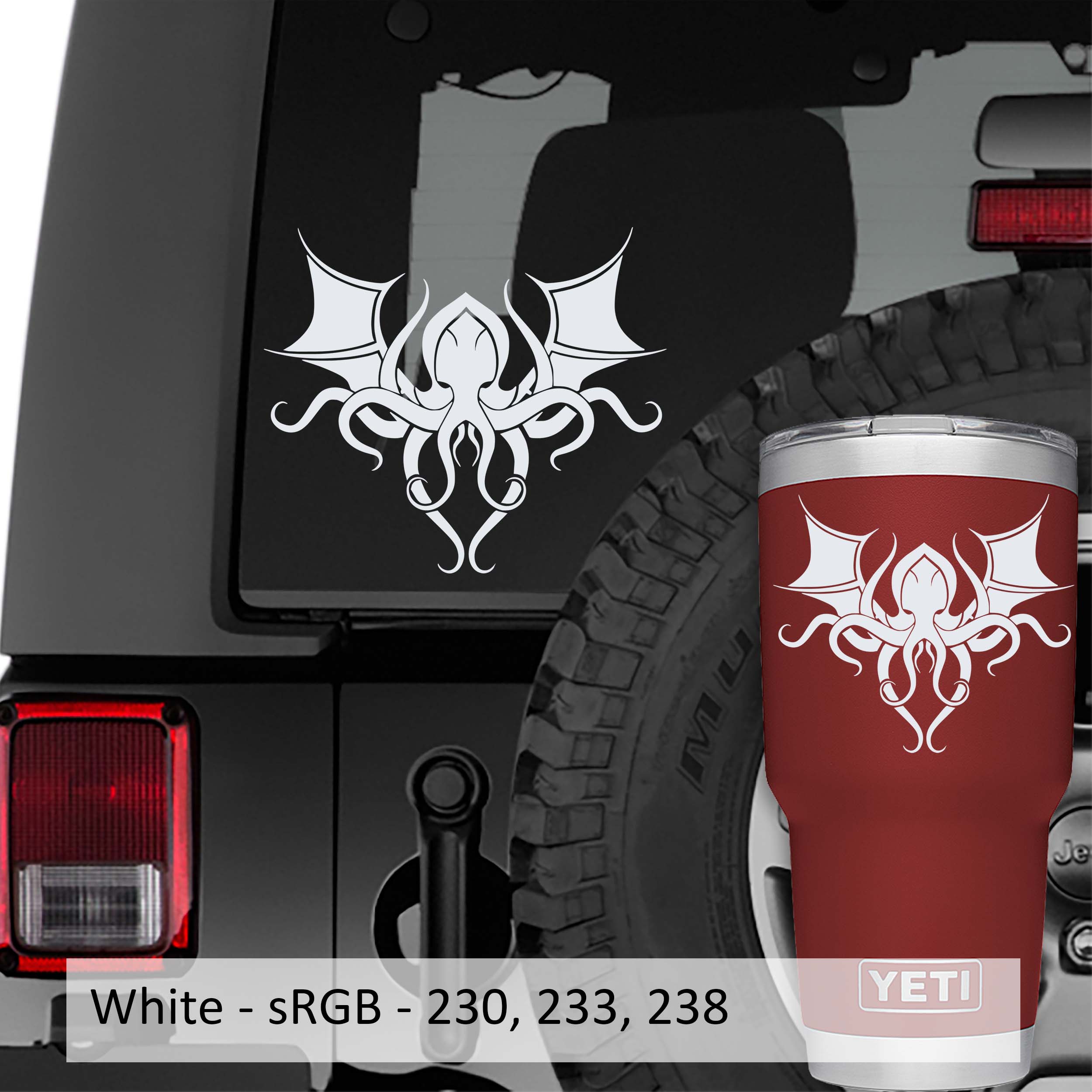Cthulhu Ancient One Vinyl Decal | JDS