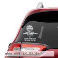 Death Star Trash Compacting Division Vinyl Decal