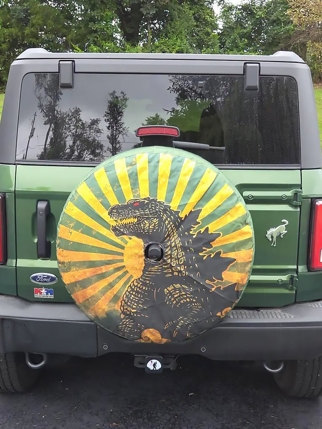 Personalized Bronco Tire Cover