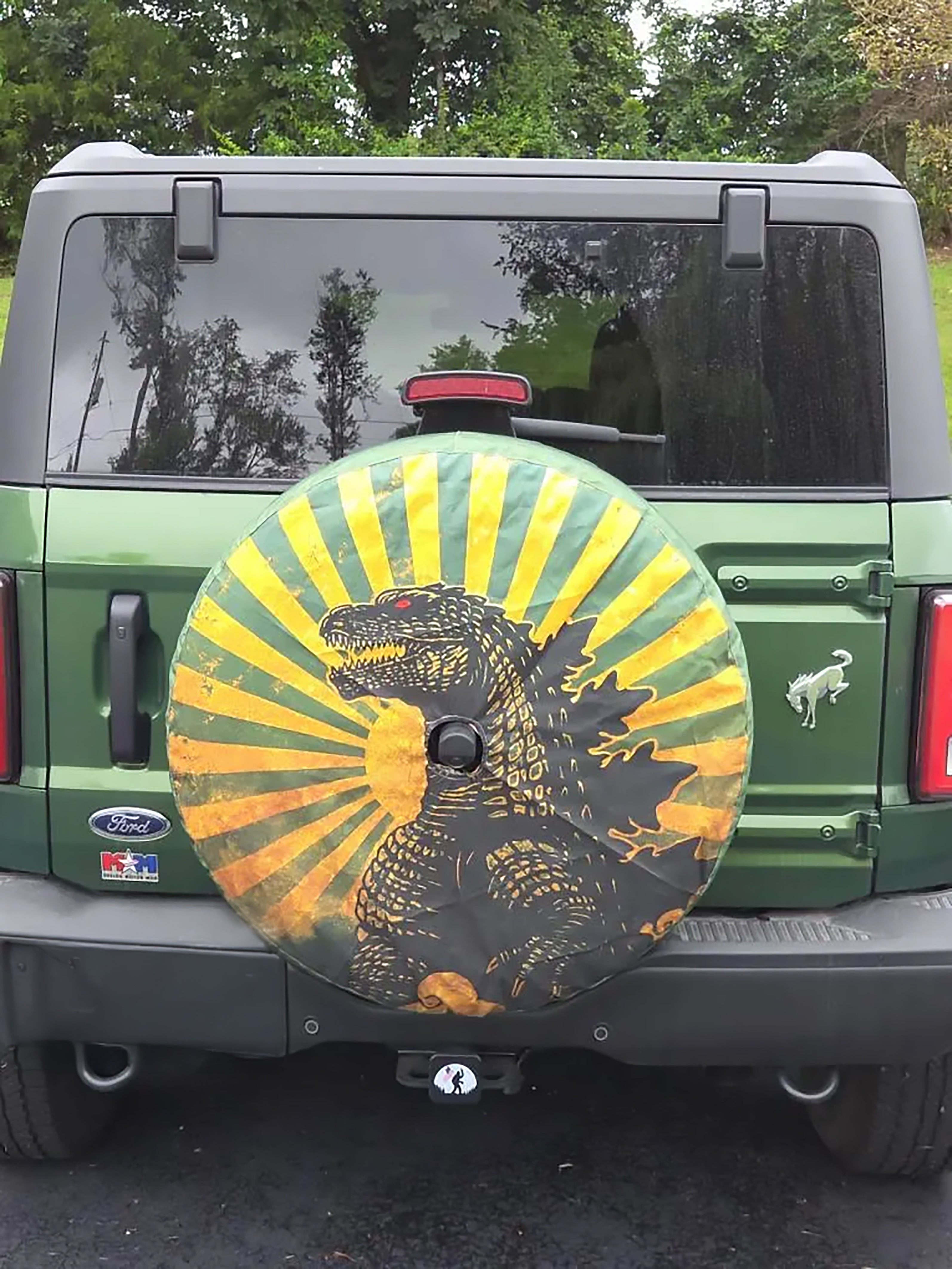 Personalized Bronco Tire Cover