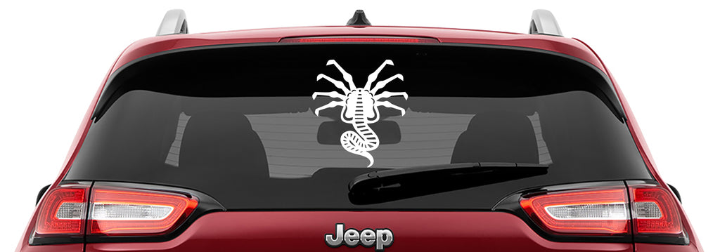 Alien Xenomorph Facehugger Vinyl Decal