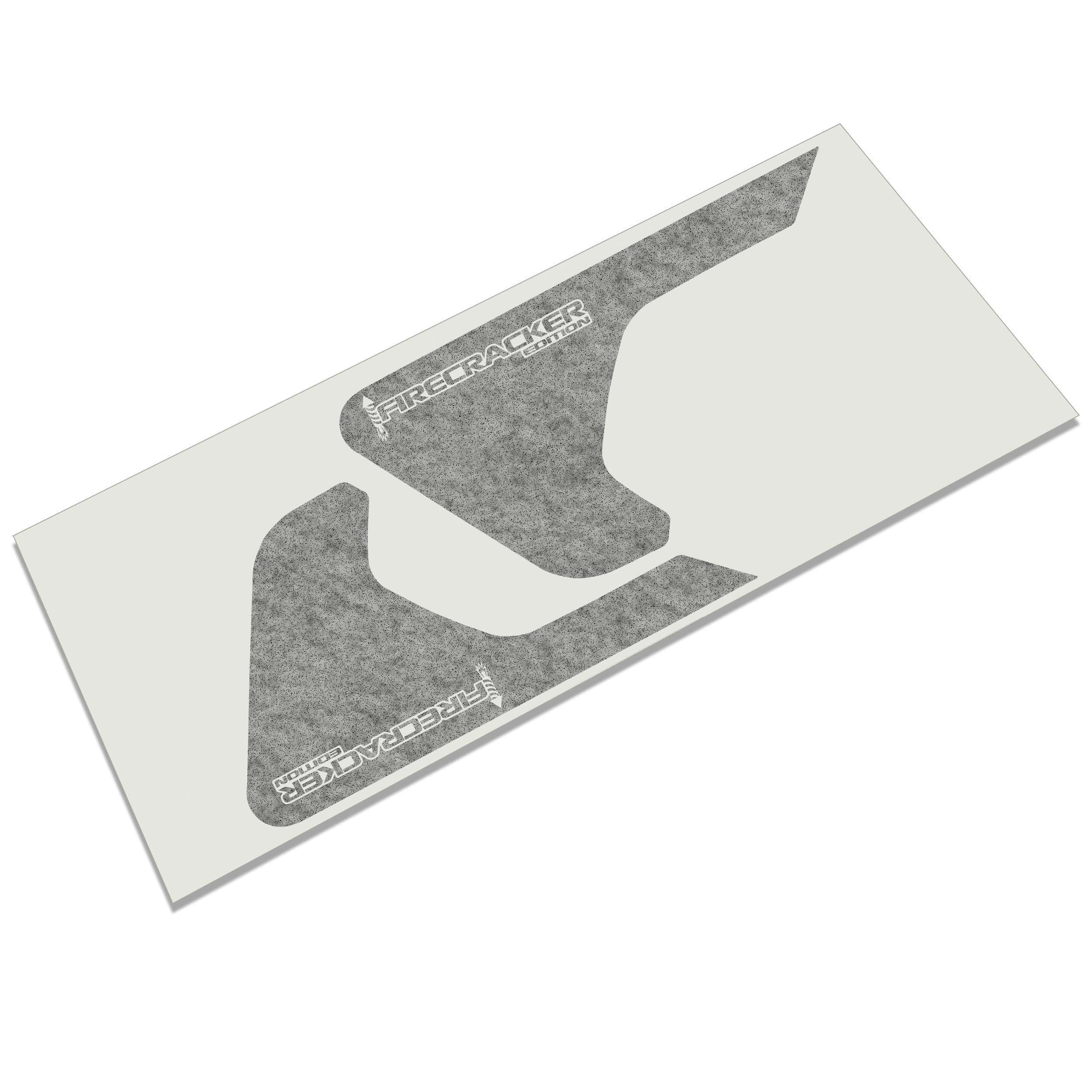 Firecracker red vent transfer decal shown on 18+ Jeep Wrangler JL Gladiator JT fender