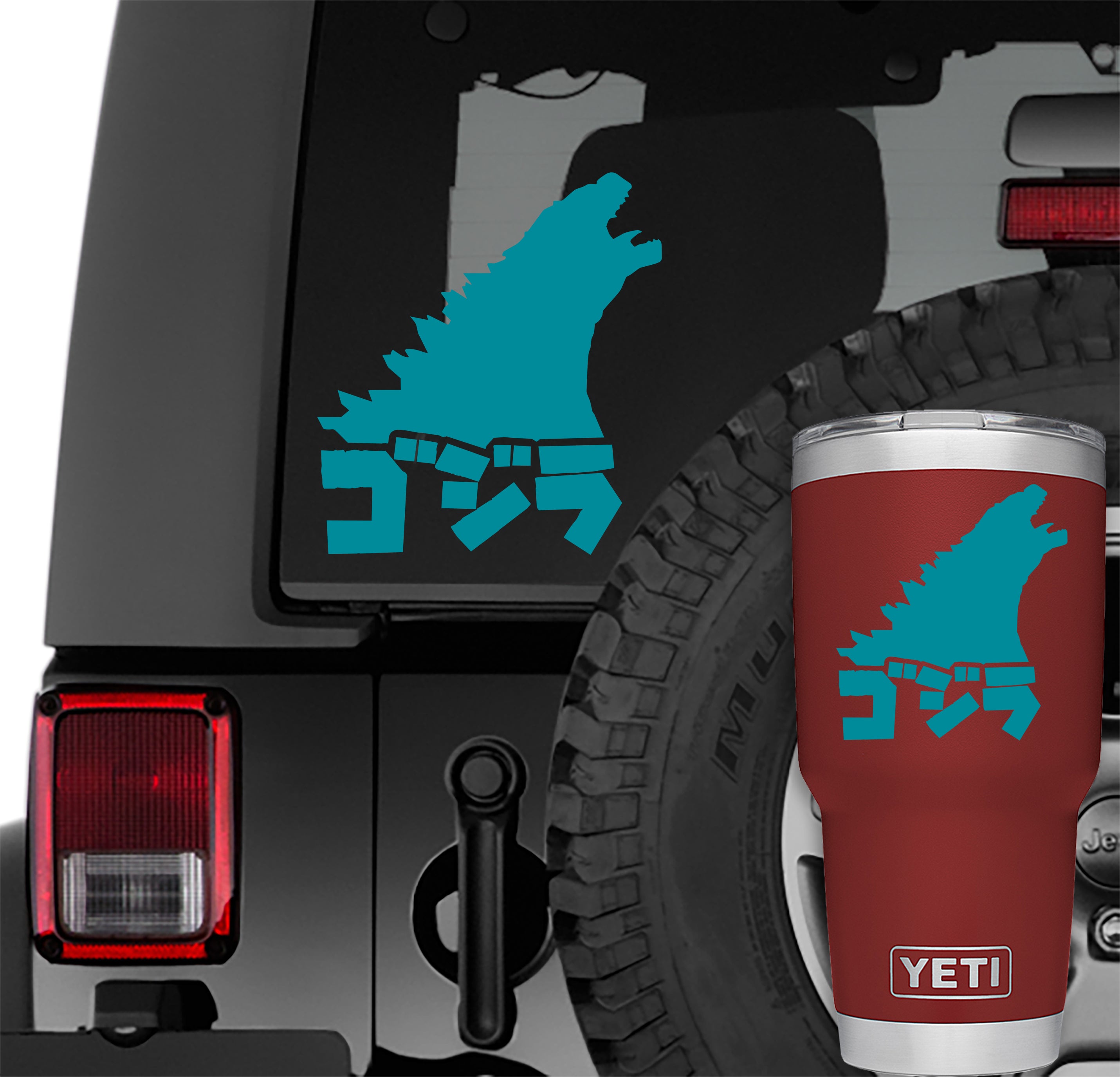 Godzilla Roar Vinyl Decal