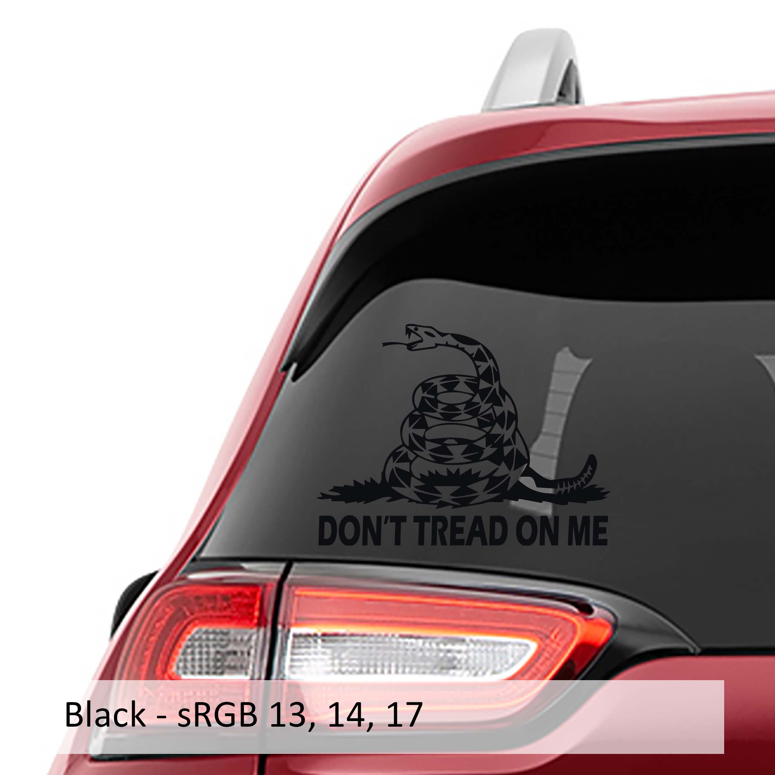 Gadsden Flag Dont Tread On Me Vinyl Decal