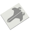 Female rock climber v3 2pc fender vent decal layout sheet for JL JLU Wrangler Gladiator JT