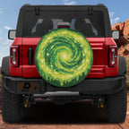 Central Finite Curve Interdimensional Portal Spare Tire Cover
