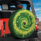 Central Finite Curve Interdimensional Portal Spare Tire Cover
