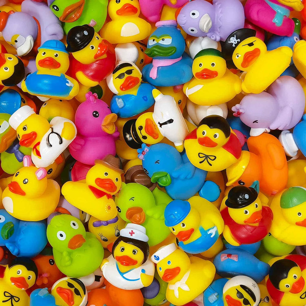 TrailDuck™ Bulk Jeep Ducks – Packs of 25, 50, 100, or 250 Rubber Ducks for Jeep Ducking Fun