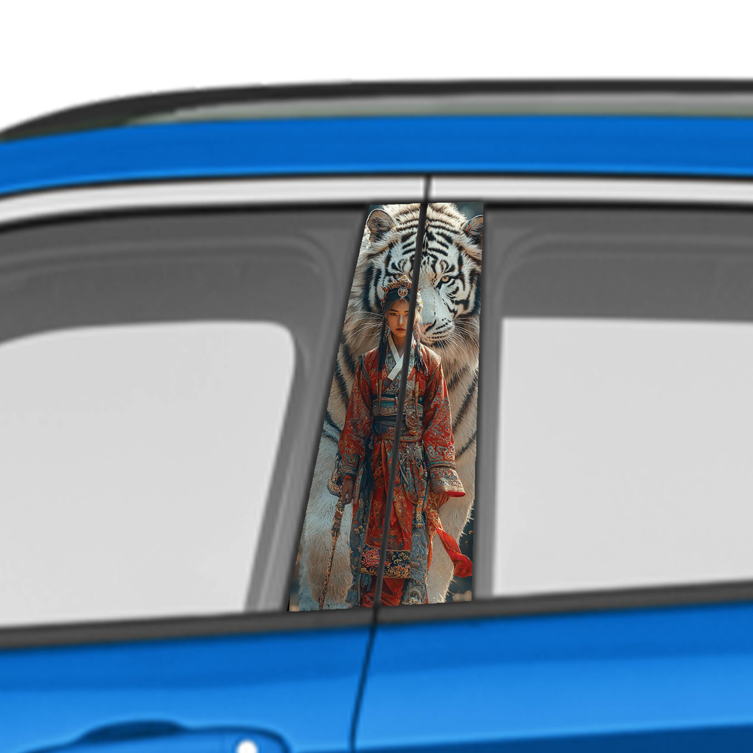 Japanese Artwork Car Door Vinyl Graphic | Jeep Decal Store