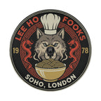 Lee Ho Fooks Soho London Chinese restaurant spare tire cover with a backup camera hole