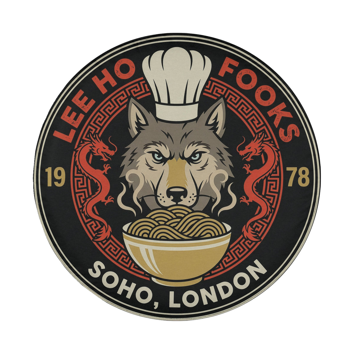 Lee Ho Fooks Soho London Chinese restaurant spare tire cover with no camera hole