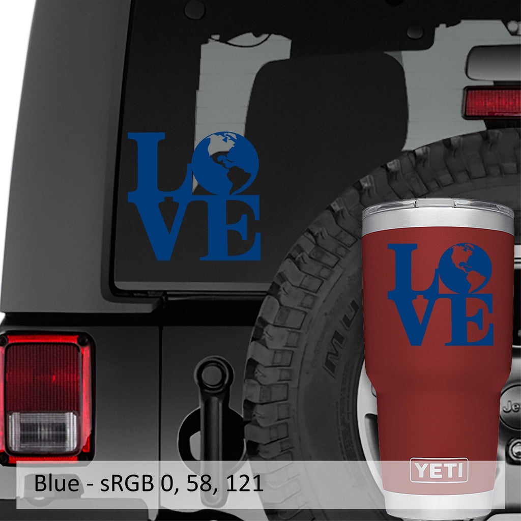 Love Mother Earth Vinyl Decal