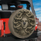 Medusa Gorgon Queen Spare Tire Cover